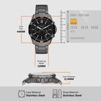 Armani Exchange Stainless Steel Black watch