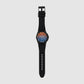 Men's Black Leather Watch DZ4658