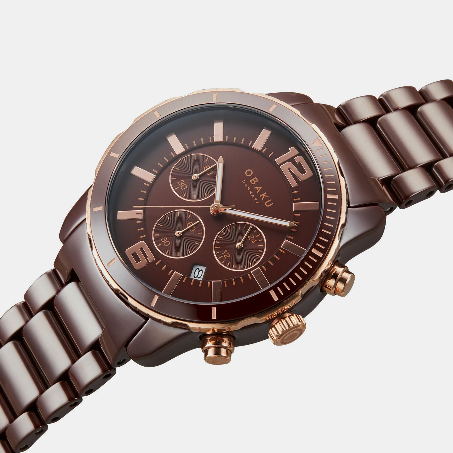 Obaku 44 mm Round Quartz watch