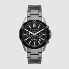 Armani Exchange Round Black Chronograph watch