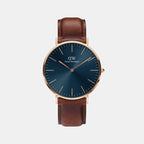 Daniel Wellington Round Blue Analog watch
