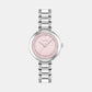 Women Quartz White Dial Stainless Steel Watch 1502758