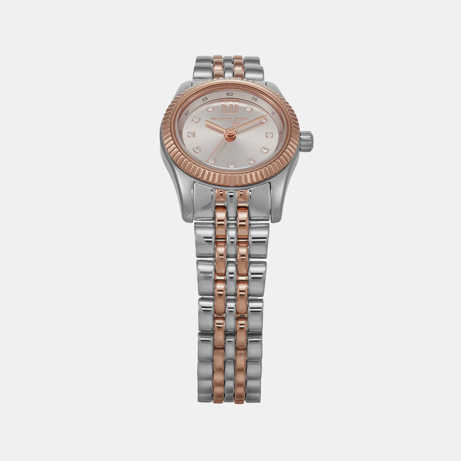 Lexington Women Quartz Silver Dial Analog Stainless Steel Watch MK4817SET