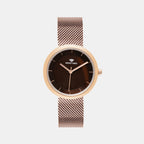 Mont Neo Round Brown Analog watch