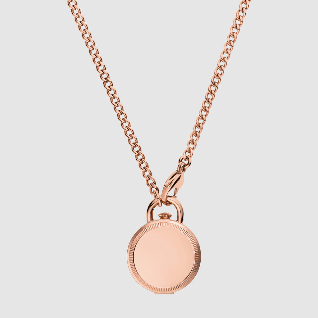 Fossil Round Silver Analog watch