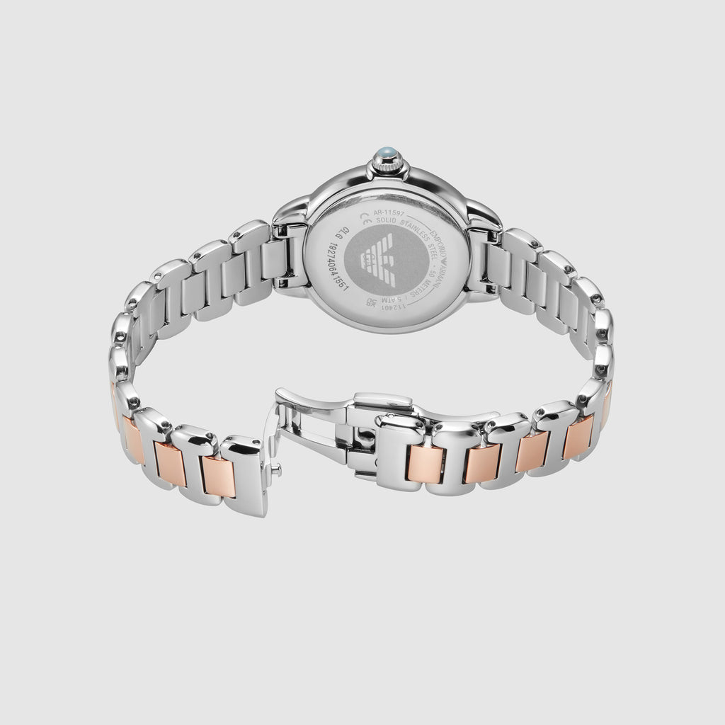 Emporio Armani Women Round Blue watch