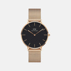 Daniel Wellington Round Black Analog watch