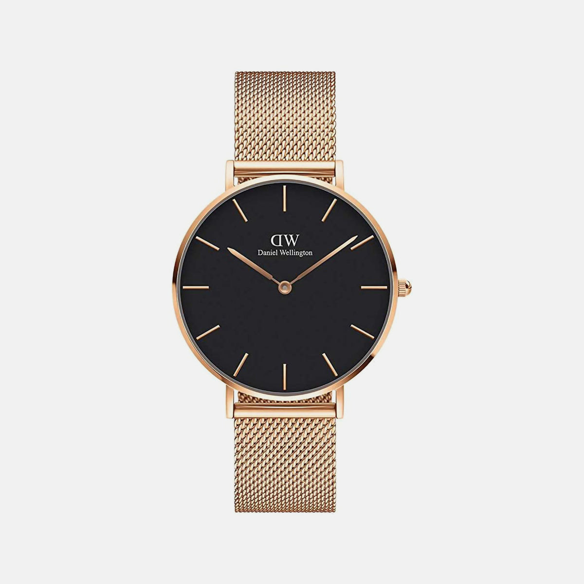 Daniel Wellington Round Black Analog watch