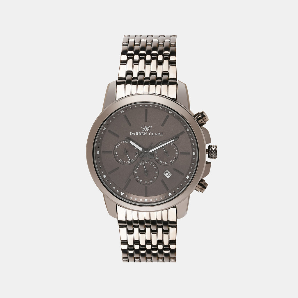 Darren Clark Round Gun Chronograph watch