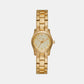 Women's Runway Gold Analog Stainless Steel Watch MK7457