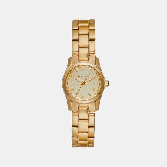 Women's Runway Gold Analog Stainless Steel Watch MK7457