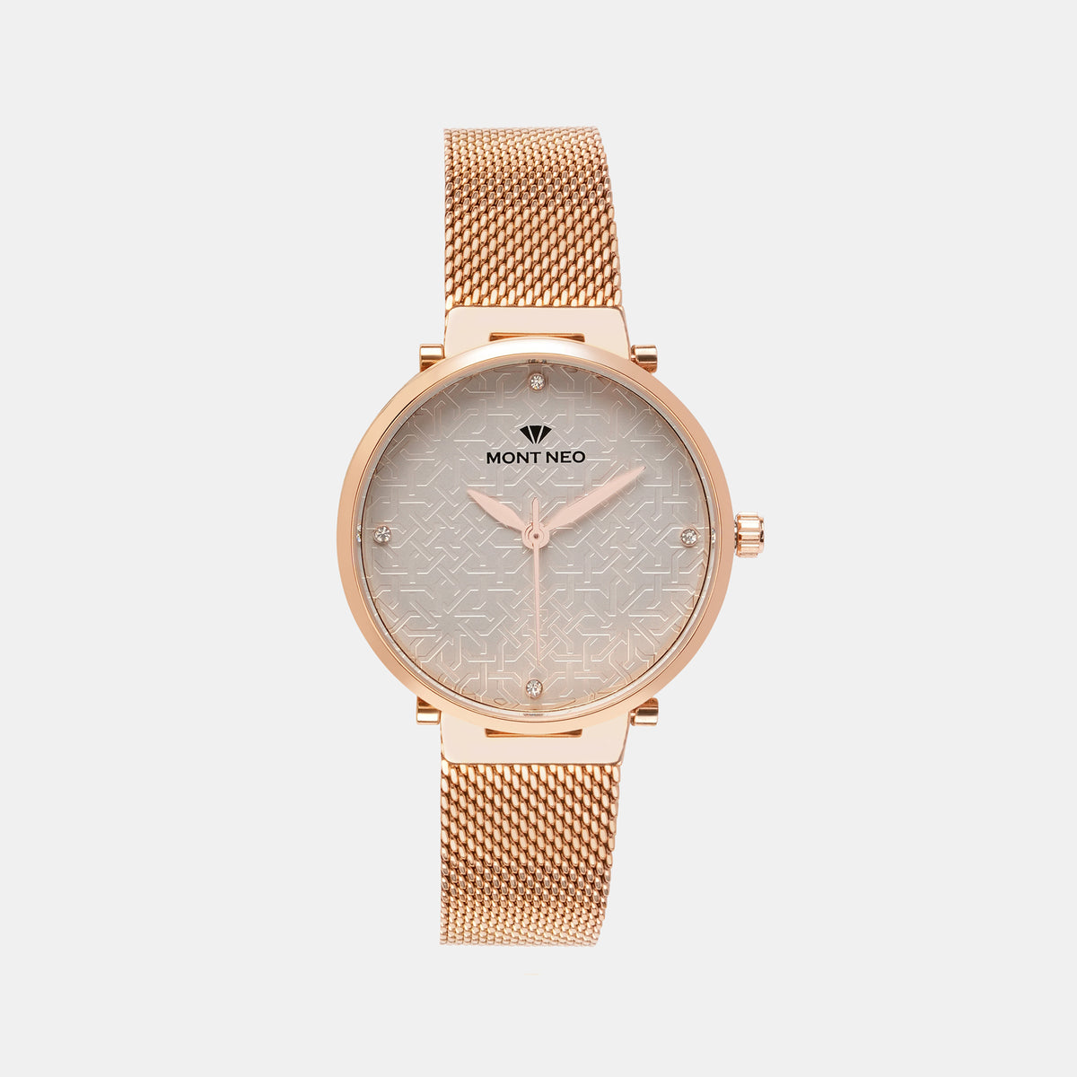 Mont Neo Round Silver Analog watch