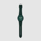 Men's Green Chronograph Silicone Watch AX4163