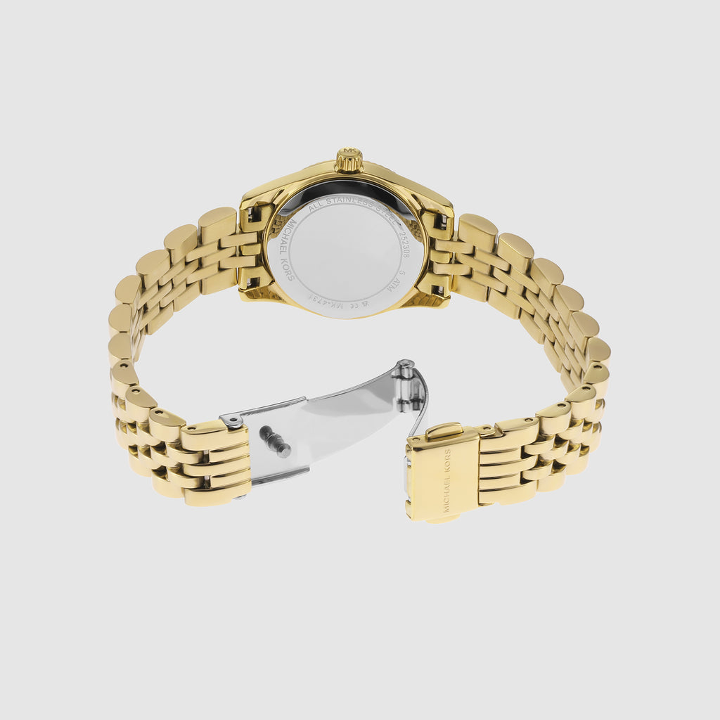 Michael Kors Women Round Gold watch