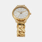 Female Runway Gold Analog Stainless Steel Watch MK7472