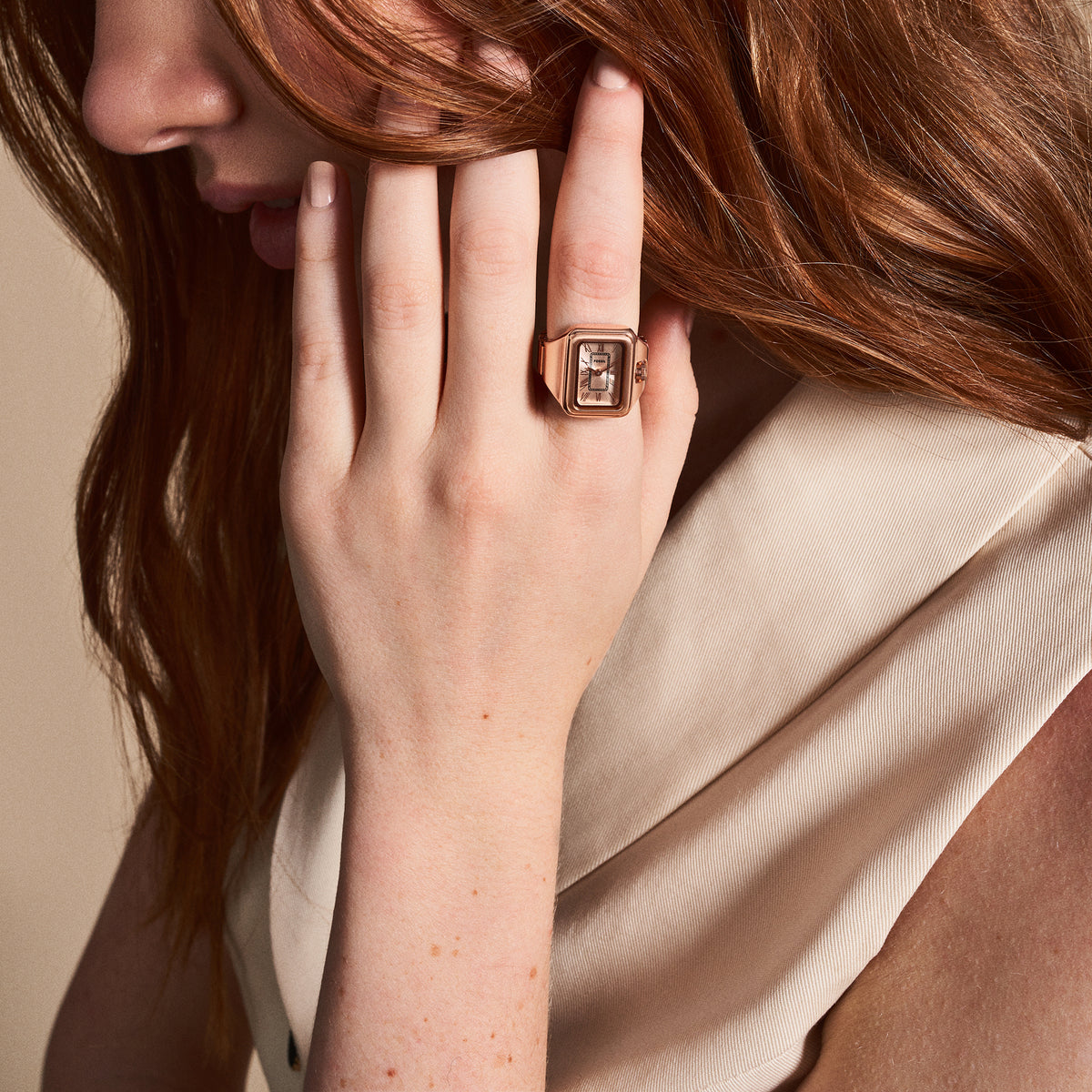 Fossil Stainless Steel Rose Gold watch
