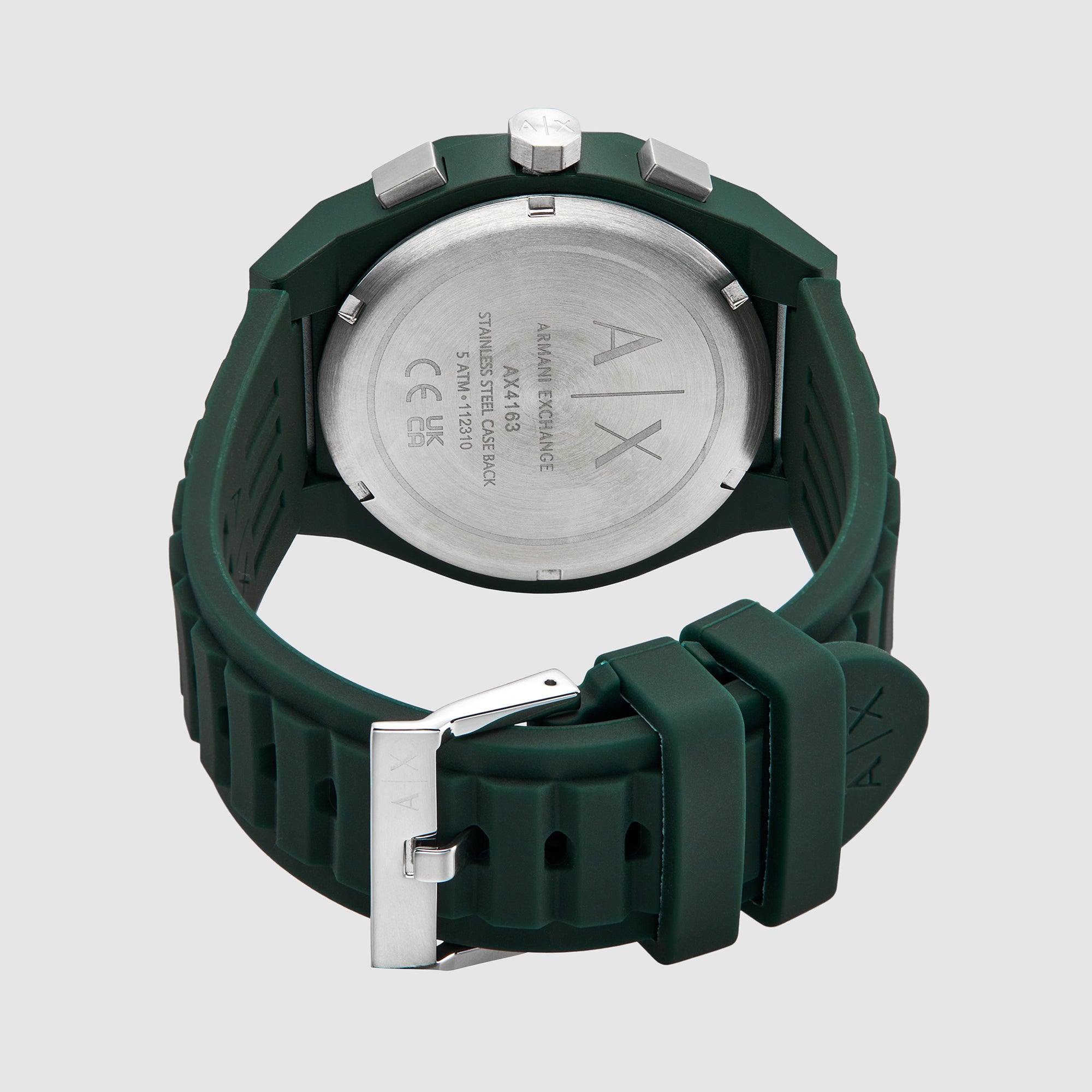Armani Exchange Men Round Green watch