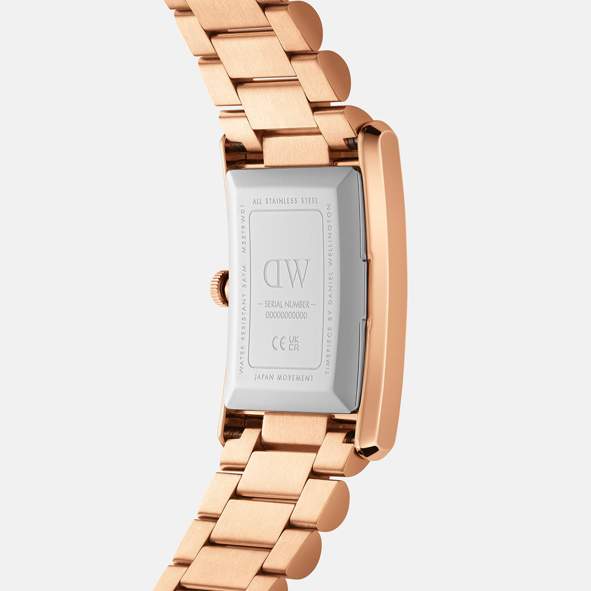 Daniel Wellington Men Rectangular White watch