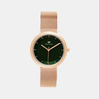 Mont Neo Round Green Analog watch
