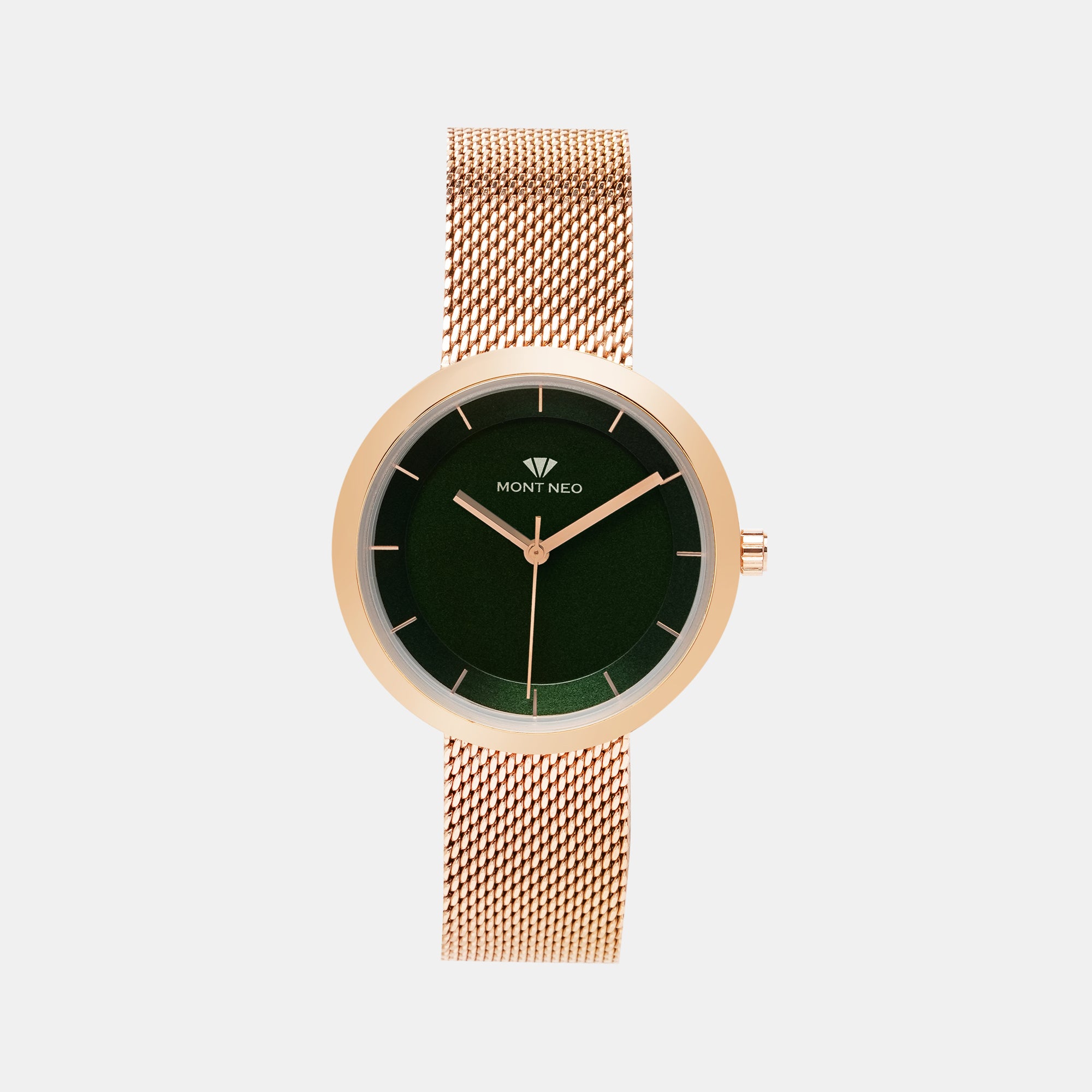 Mont Neo Round Green Analog watch