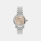 Ferragamo Round Light Grey Analog watch