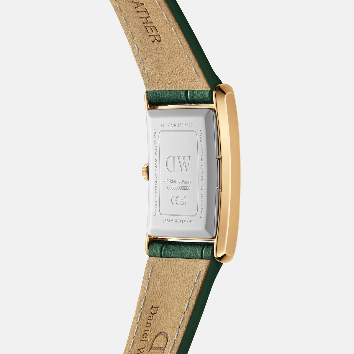 Daniel Wellington Women Rectangular Pearl White watch