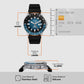 Men's Blue GMT Black Silicone Watch FS6049