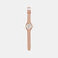 Female Slim Runway Rose Gold Analog Stainless Steel Watch MK7467