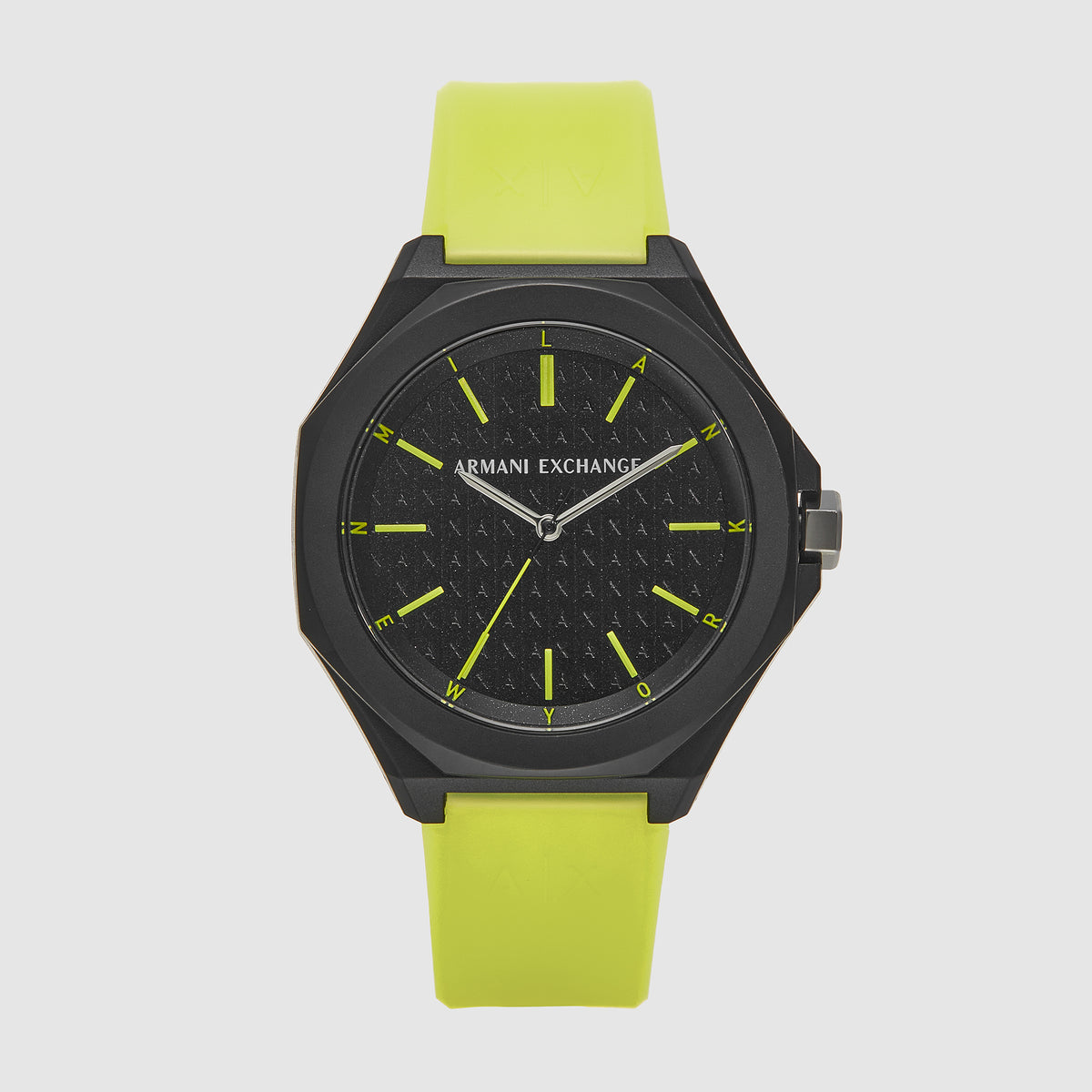 Armani Exchange Octagon Black Analog watch