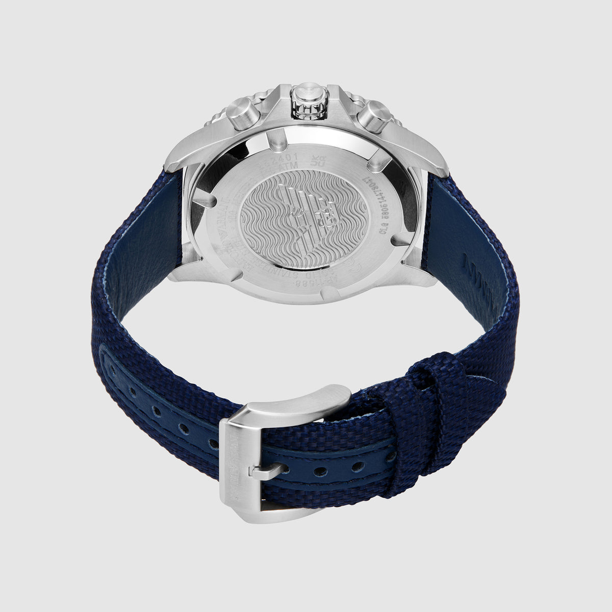 Emporio Armani Men Round Blue watch