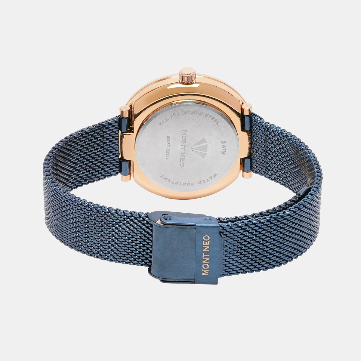 Mont Neo Stainless Steel Round watch