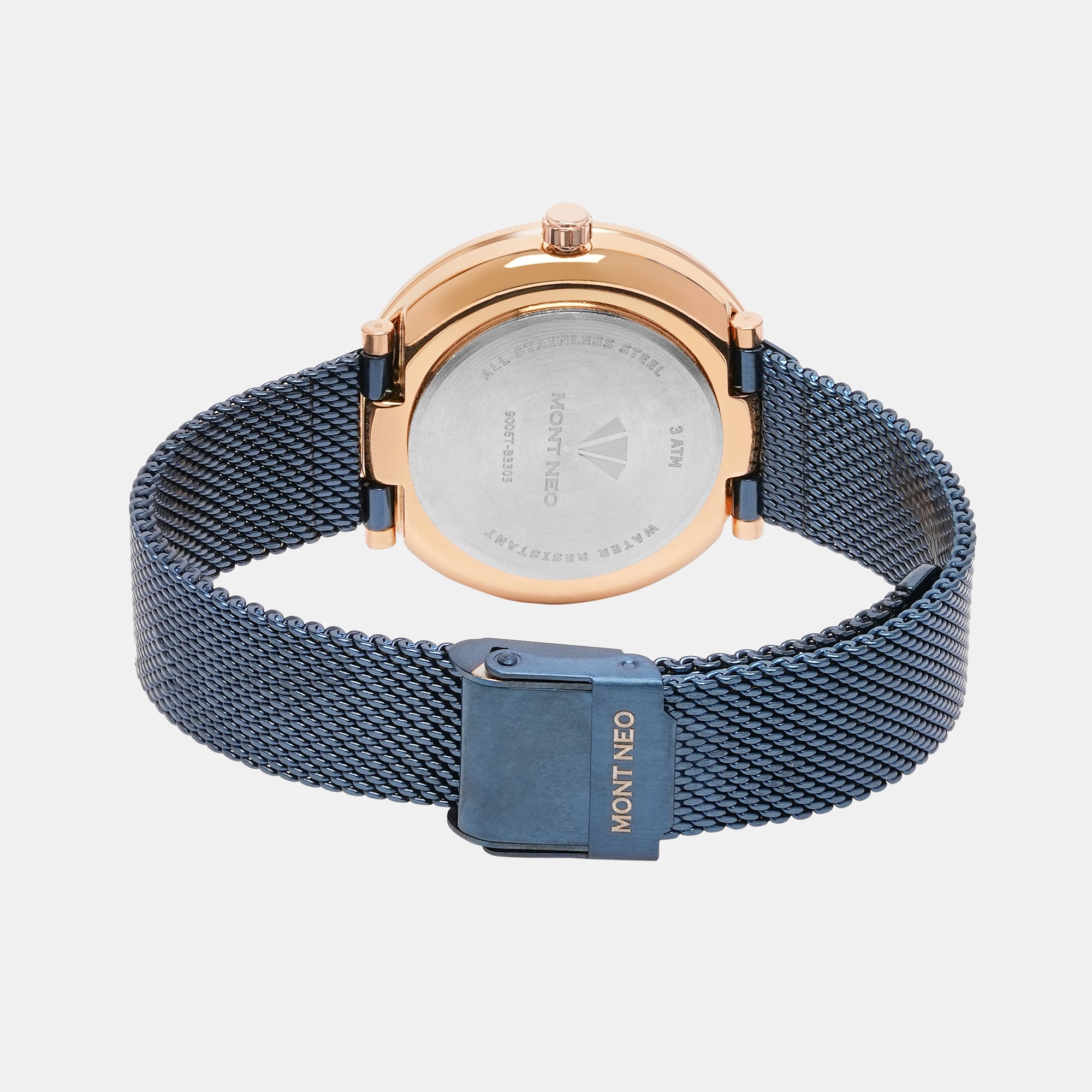 Mont Neo Stainless Steel Round watch