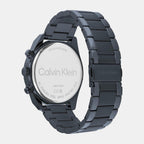 Calvin Klein Men Round Blue watch