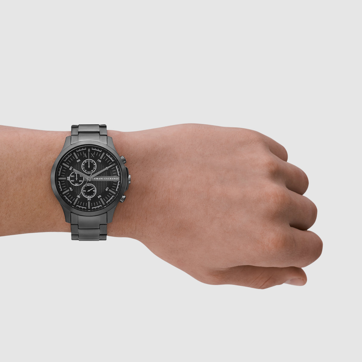 Armani Exchange Stainless Steel Round watch