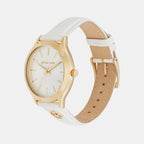 Michael Kors Women Round White watch