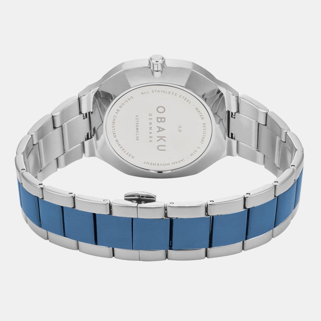Obaku Stainless Steel Octagon watch