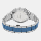 Obaku Stainless Steel Octagon watch