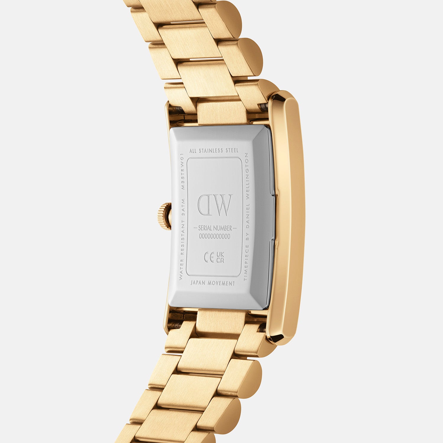 Daniel Wellington Men Rectangular White watch