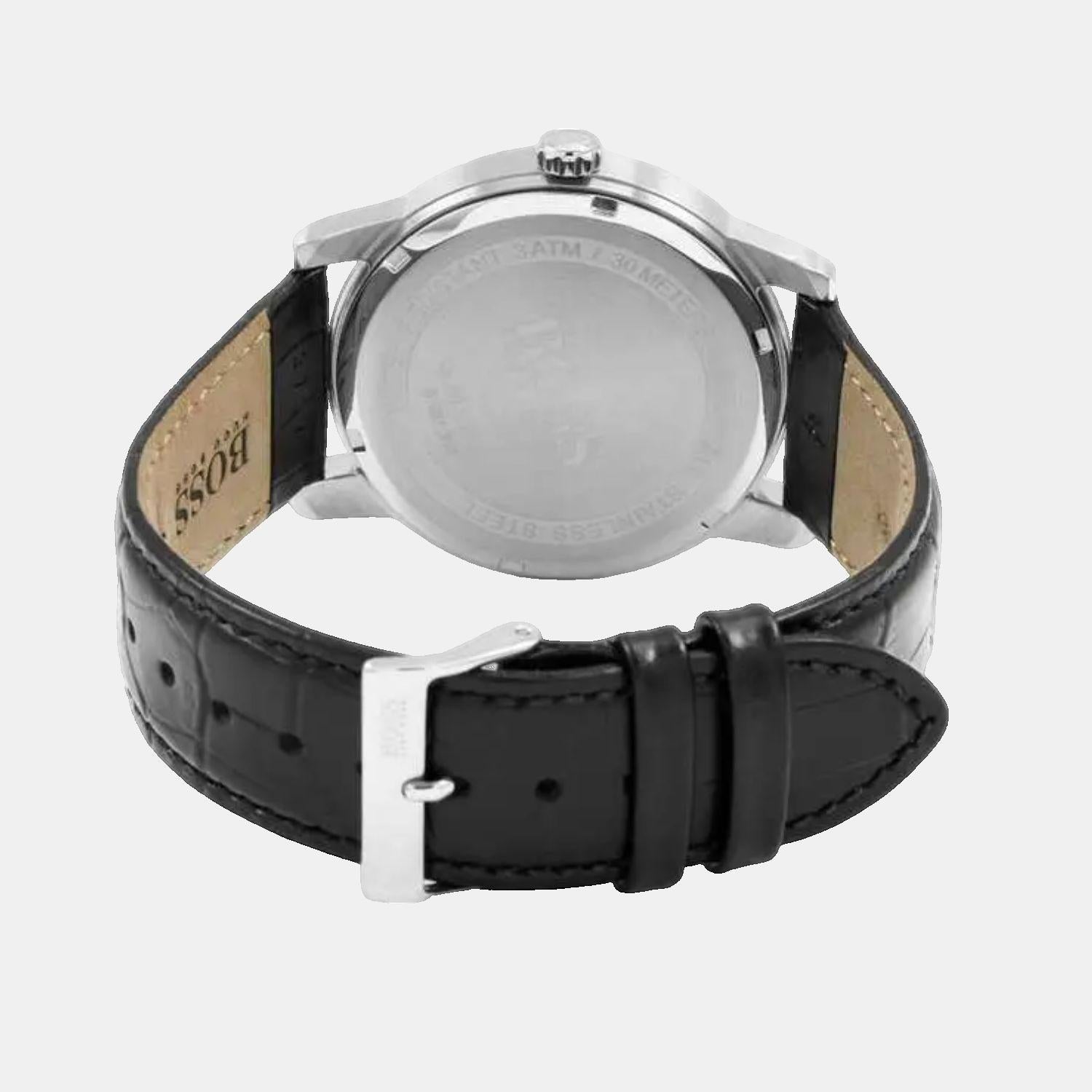 Boss Men Round Blue watch