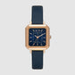 Women's Blue Leather Watch AX5722