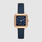 Armani Exchange Octagon Blue Analog watch