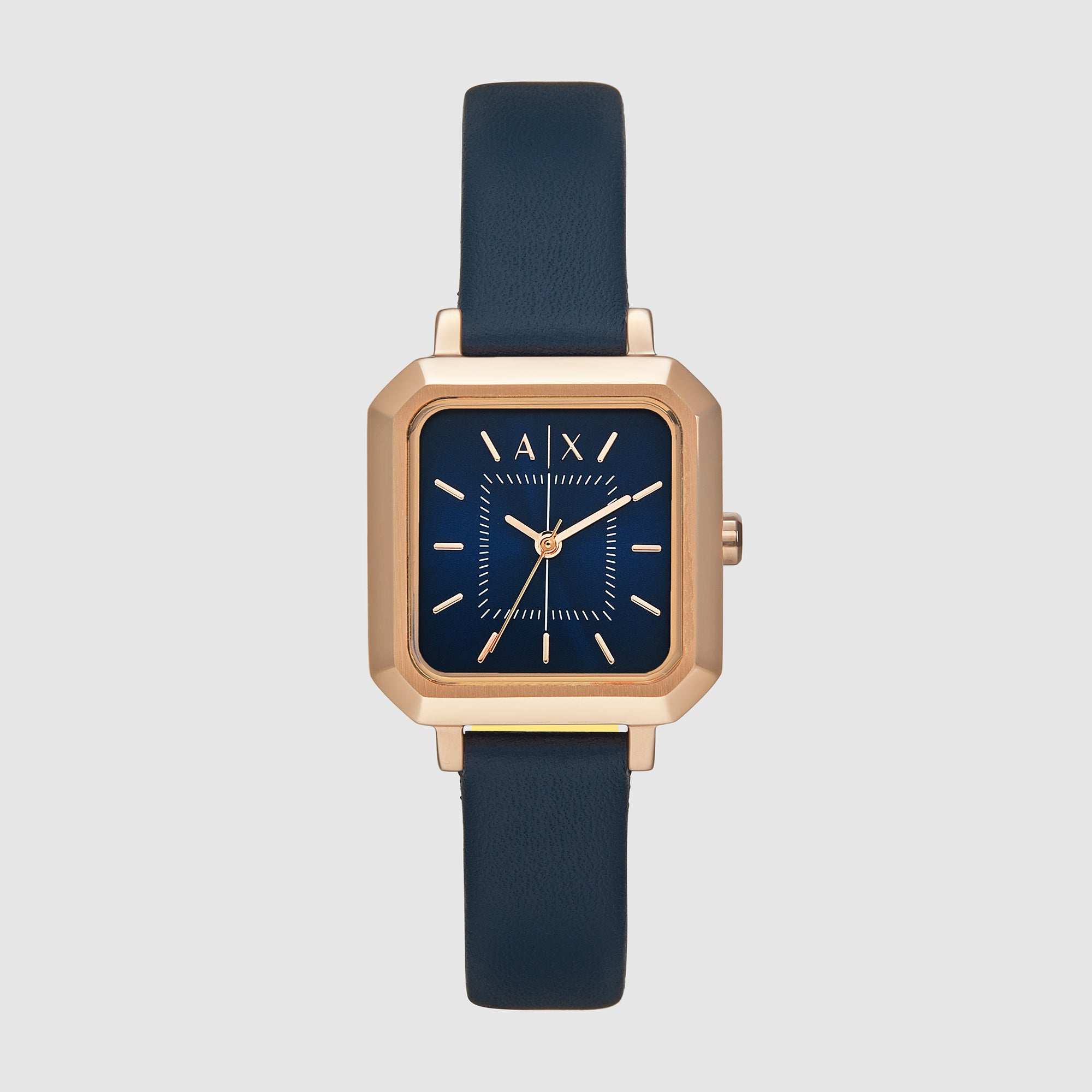 Armani Exchange Octagon Blue Analog watch