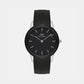 Iconic Men's Black Analog FKM / Silicon Watch DW00100436K