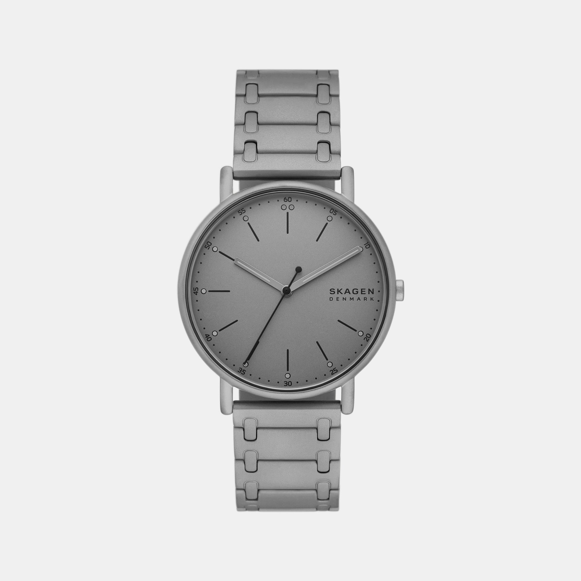 Skagen Men s Analog Round Dial Quartz Gray Stainless Steel Watch SKW6913 Just In Time