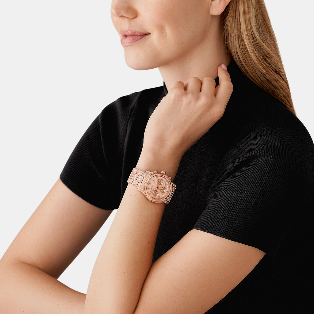 Michael Kors Round Quartz Chronograph Women watch