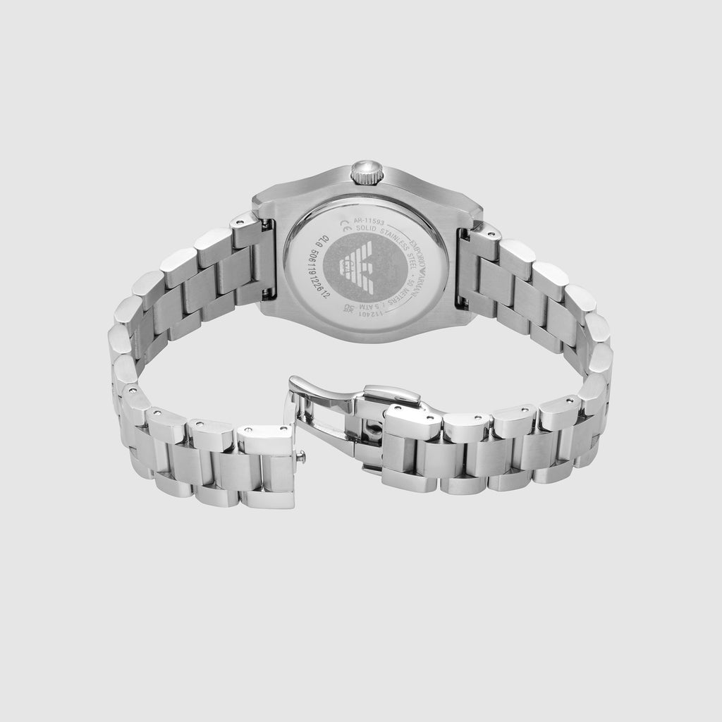 Emporio Armani Women Round Blue watch