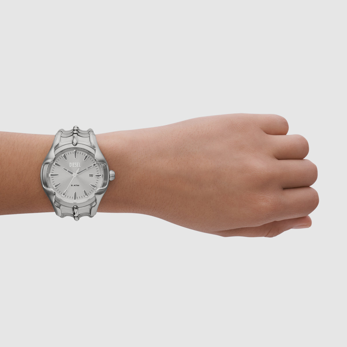 Diesel Stainless Steel Round watch
