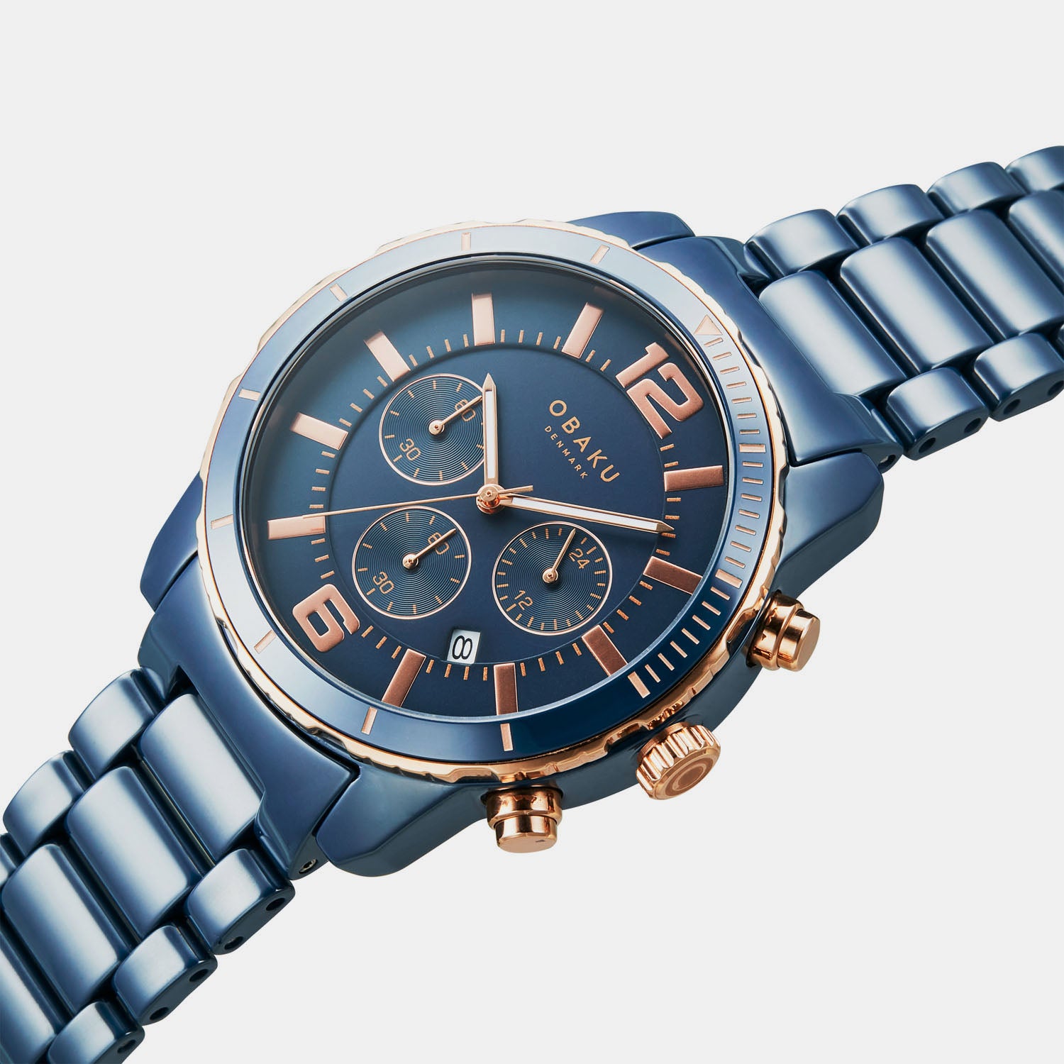 Obaku 44 mm Round Quartz watch