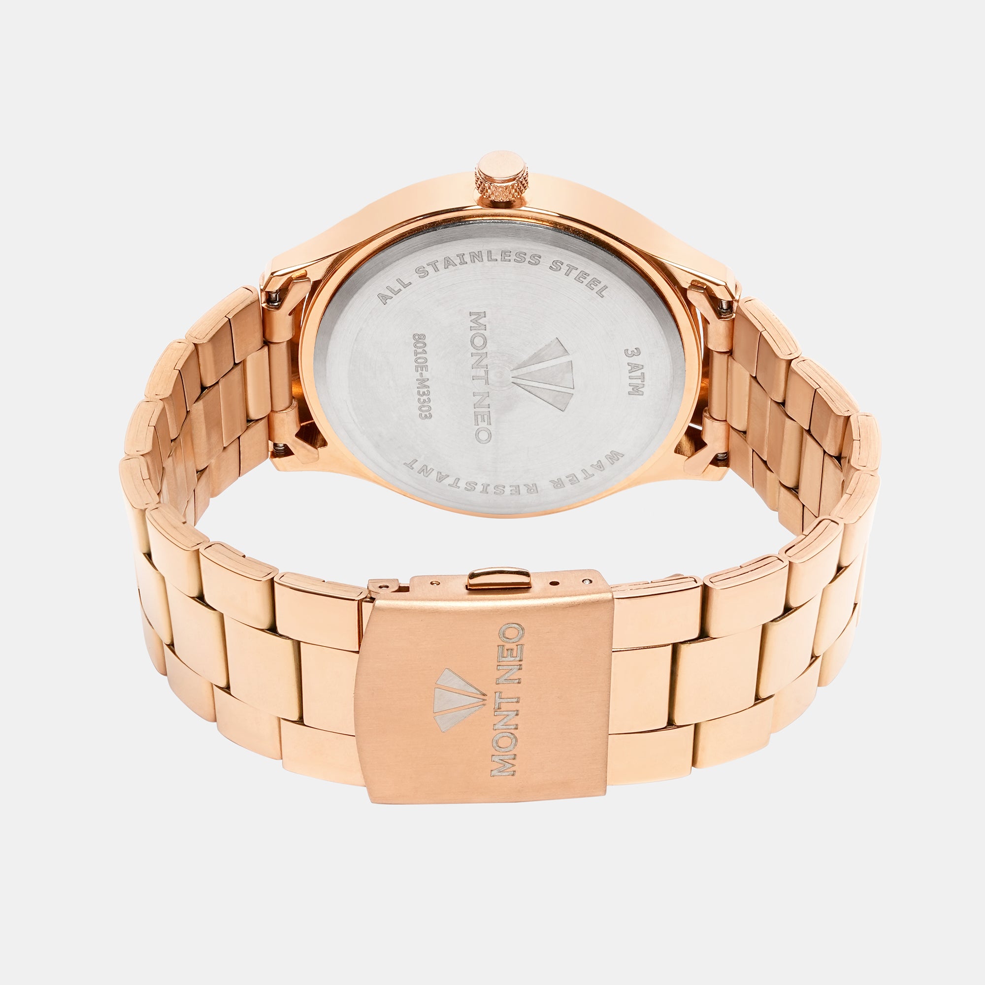 Mont Neo Stainless Steel Round watch