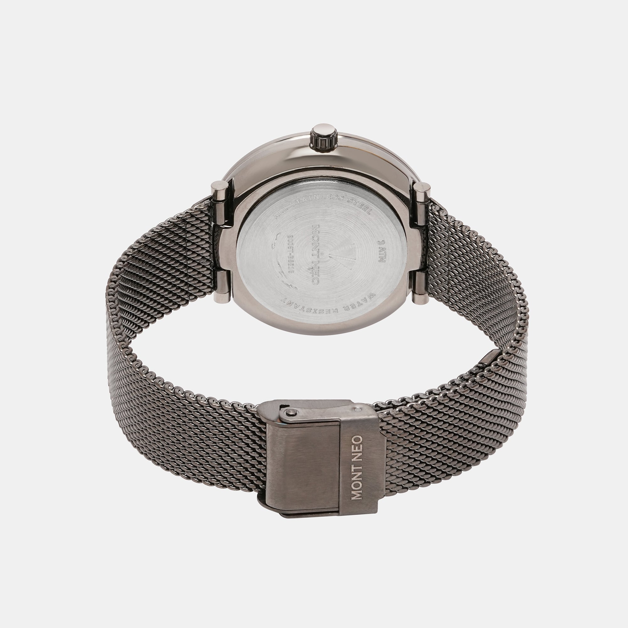 Mont Neo Stainless Steel Round watch